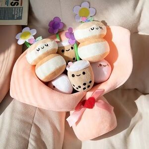 Smoko Friends Bouqet Plush Valentines